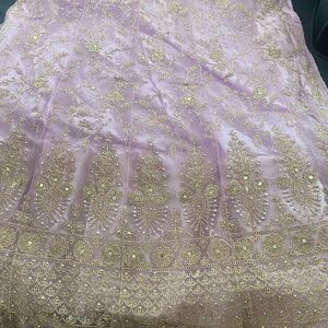 BRAND NEW UNSTITCHED Bollywood Indian Wedding Lehenga